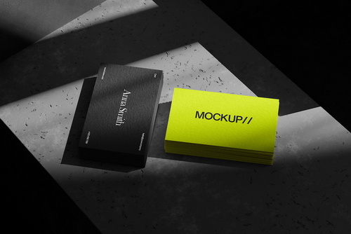 Creative Business Card Mockup PSD