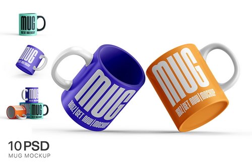 Ceramic Mug Mockup