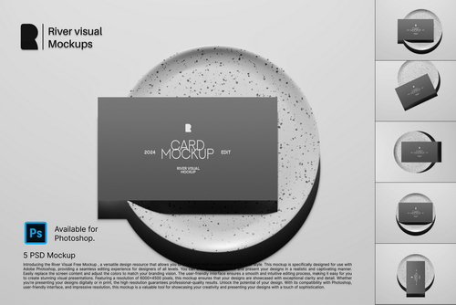 Business Card Ceramic Plate