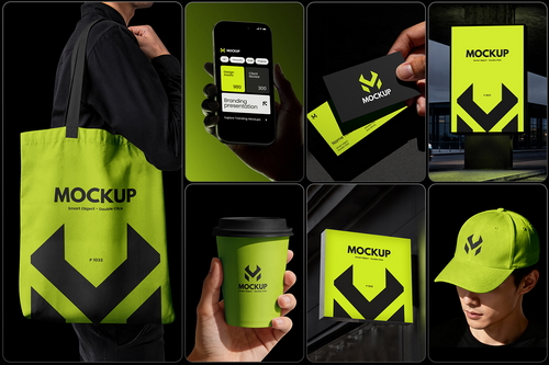 Branding Identity Mockup Set Vol.2