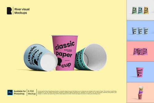 Paper Cup Mockup