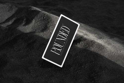 Leaflet DL With rounded corner Mock up