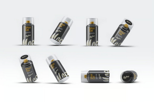 Spray Can Mock-Up