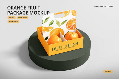 Fruit Package Mockup