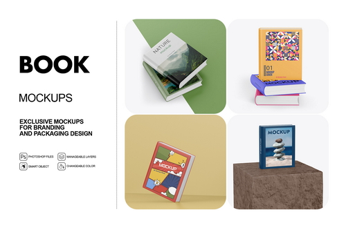 Book Mockups