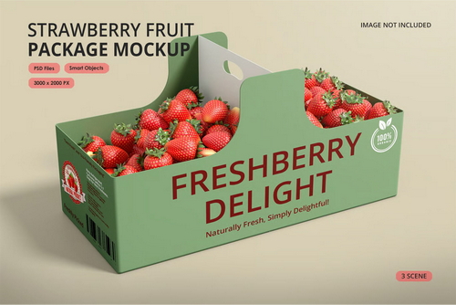 Fruit Package Mockup