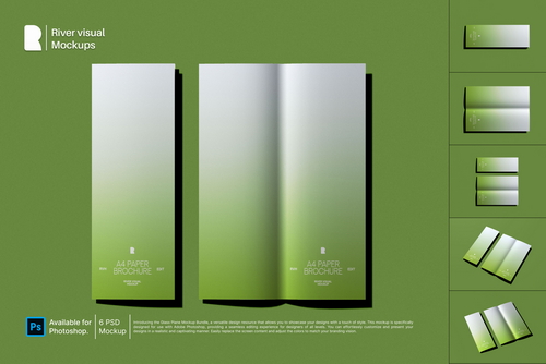 Brochure Simple Mockup