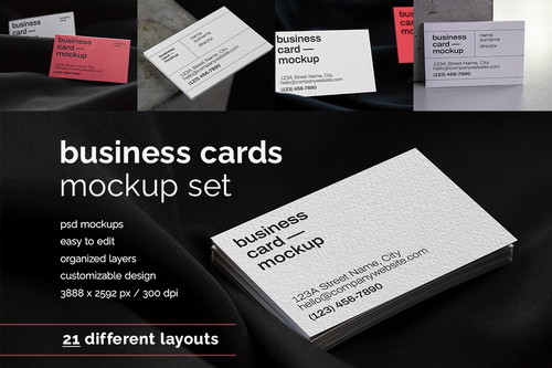 Business Card Mockups