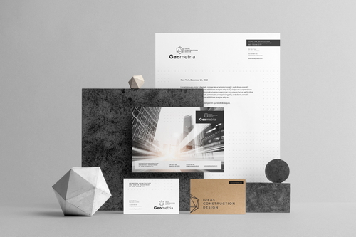 Geometria Branding Mockup
