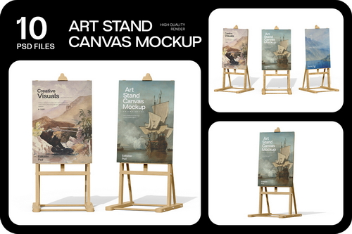 Art Stand Mockup