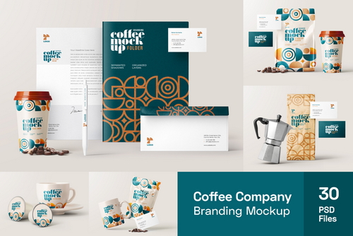Coffee Branding Mockup Bundle