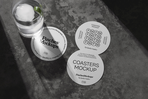 Coasters Mockup PM_CM_01