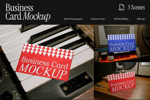 Business Card Mockup