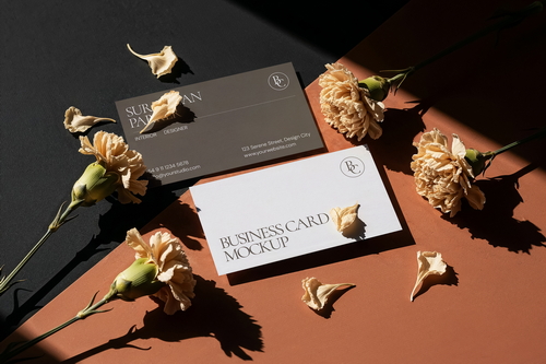 Premium Business Card Mockup
