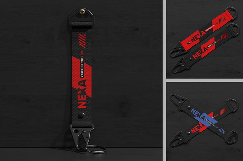Tactical Key Strap Mockup