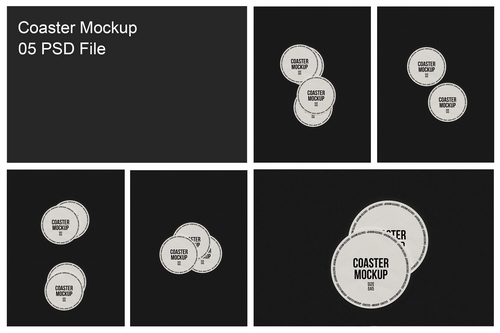 Coaster Mockup