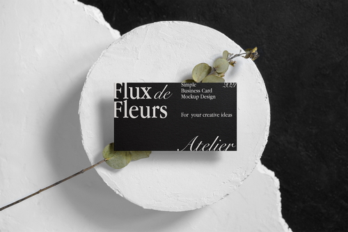 Business card mockup
