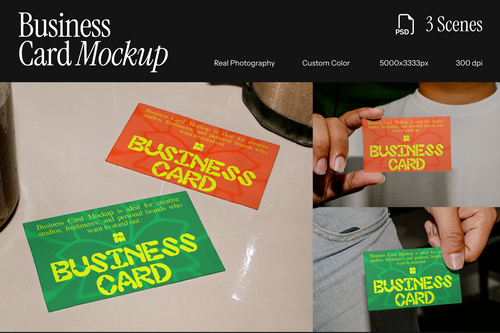 Business Card Mockup