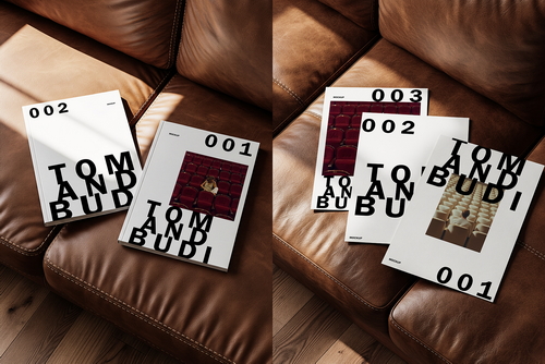 Book Cover & Paper A4 Mockup