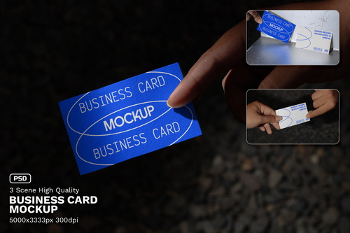 Realistic Business Card - VOL 4