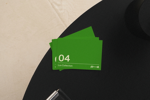 Office Business Card Mockup &mdash; LUX-04