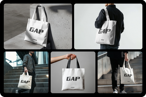 Tote Urban Bag Mockup