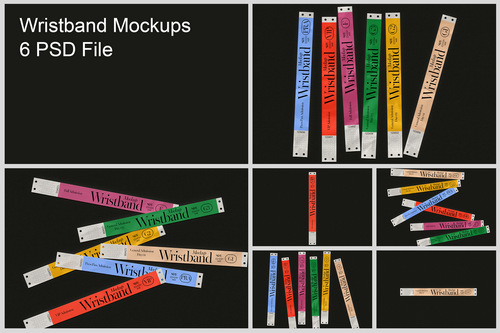 Wristband Mockups