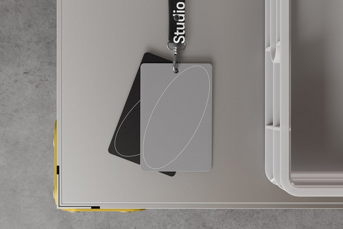 Badge Standard Mockup 04 Badge Standard Mockup 04