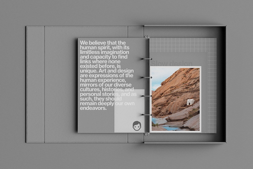 Binder Standard—X Mockup 01 Binder Standard—X Mockup 01