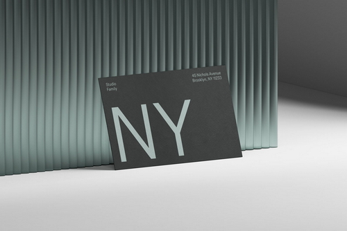 Business Card 07 Standard Mockup Business Card 07 Standard Mockup