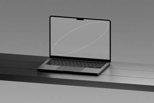 MacBook Pro 14 Standard Mockup MacBook Pro 14 Standard Mockup