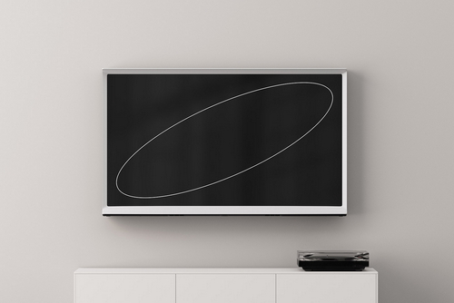 Samsung Serif TV Standard Mockup 01 Samsung Serif TV Standard Mockup 01