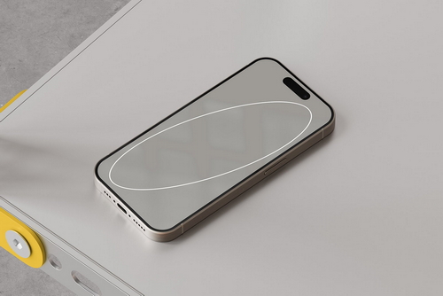 iPhone 15 Pro Standard Mockup 18 iPhone 15 Pro Standard Mockup 18