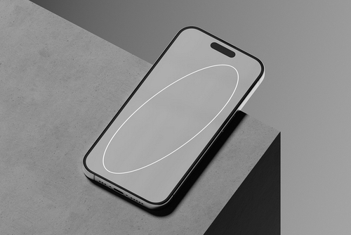 iPhone 15 Pro Standard Mockup 25 iPhone 15 Pro Standard Mockup 25