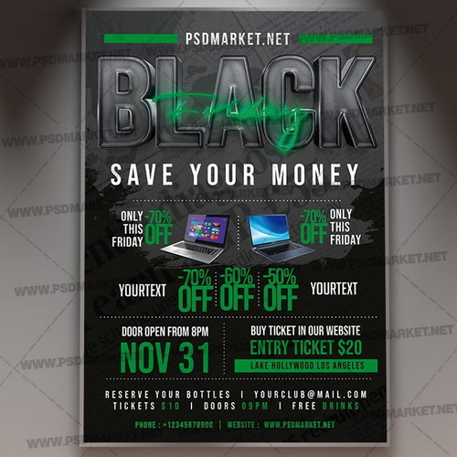 PSDMarket All Premium Flyer Collections