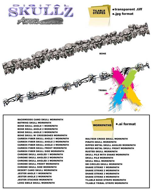 Aurora Graphics - Digital Skullz
