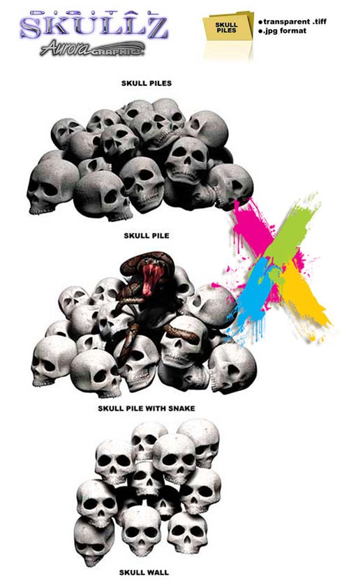 Aurora Graphics - Digital Skullz