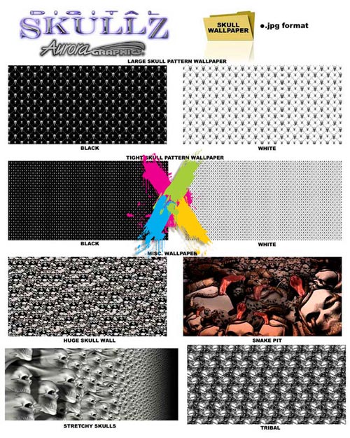 Aurora Graphics - Digital Skullz