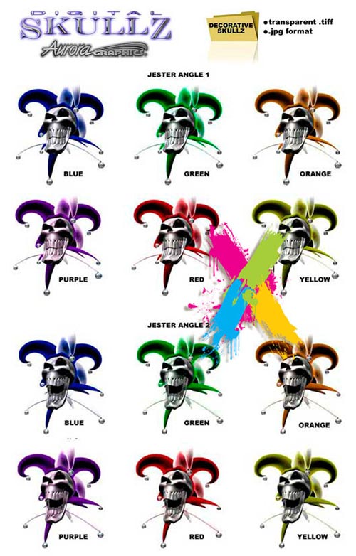 Aurora Graphics - Digital Skullz