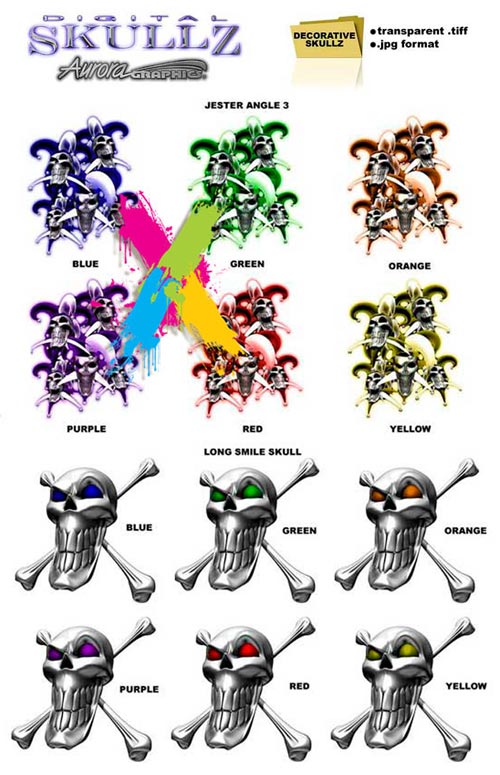 Aurora Graphics - Digital Skullz