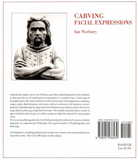 Carving Facial Expressions by Ian Norbury