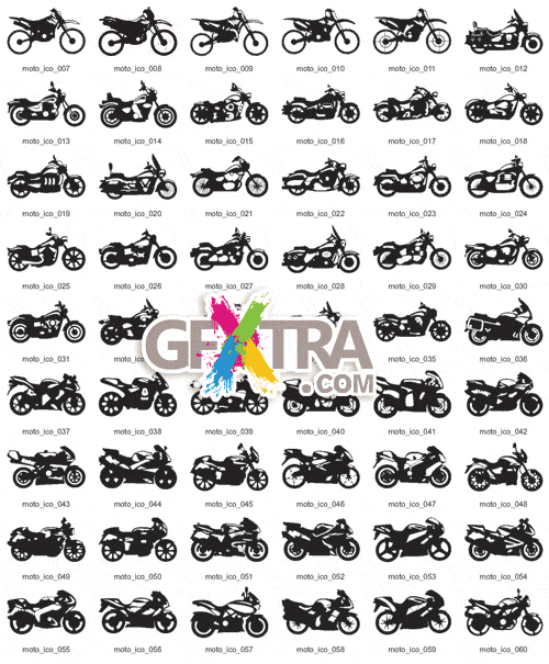ClipArt Design - Ultimate Bike Art - Mini Pack