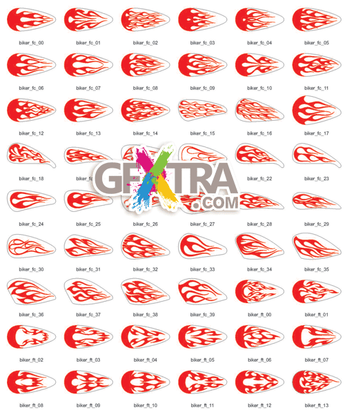 ClipArt Design - Ultimate Bike Art - Mini Pack
