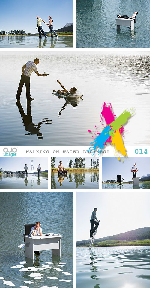 OJO Images OJ014 Walking On Water Business
