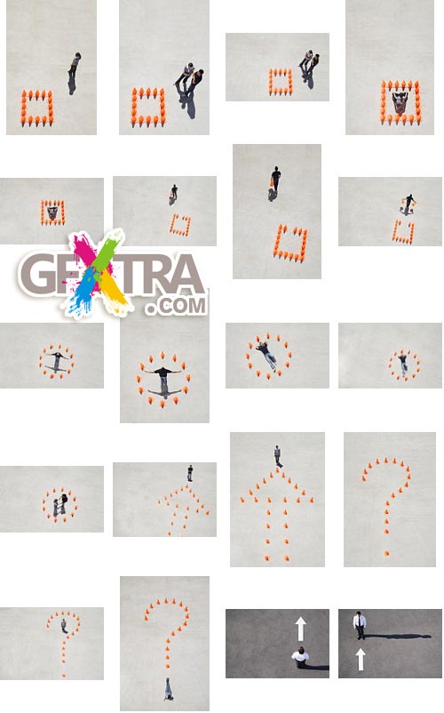 OJO Images OJ028 Ideas From Above Business Concepts