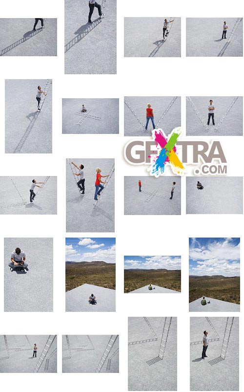 OJO Images OJ028 Ideas From Above Business Concepts