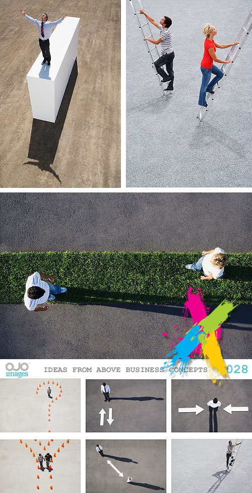 OJO Images OJ028 Ideas From Above Business Concepts