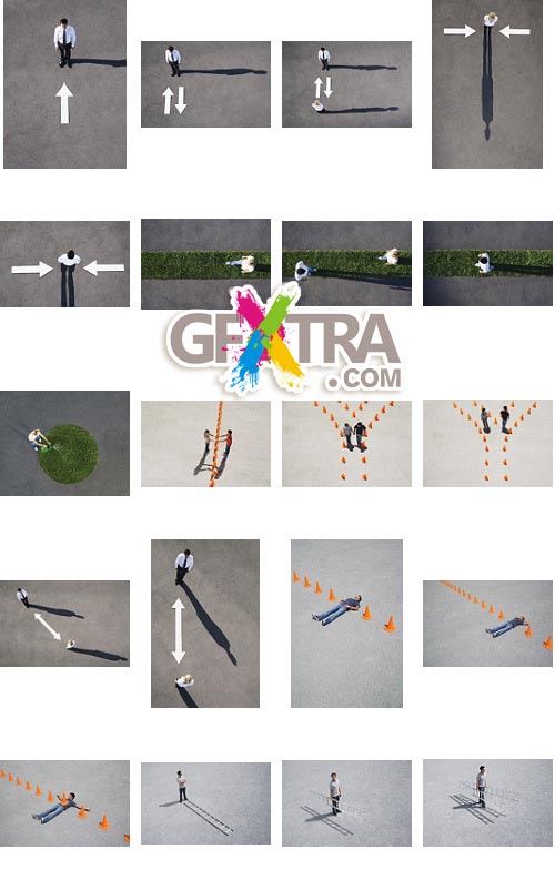 OJO Images OJ028 Ideas From Above Business Concepts