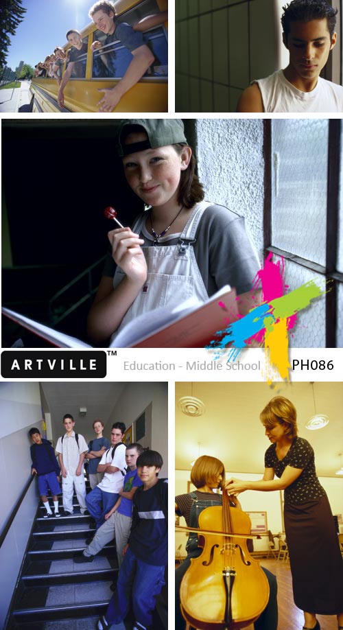 Artville PH086 Education - Middle School