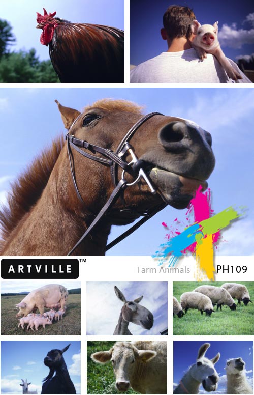 Artville PH109 Farm Animals